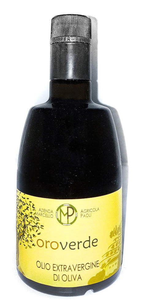 condimento OLIO EXTRAVERGINE DI OLIVA 2020<br/> BOTTIGLIA 75 cl Az. Agr. Marcello Paoli - Il Borgo della Freschezza