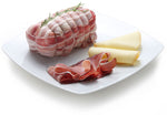 pronti a cuocere ARROTOLATO DI POLLO RIPIENO<br/> SPECK E PROVOLA<br/> 650g F.B.M. Lavorazione carni srl - Il Borgo della Freschezza